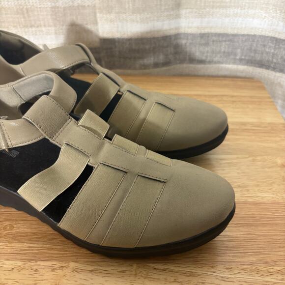 Cloudsteppers By Clarks Tan Wedges Size 9 - Picture 4 of 10